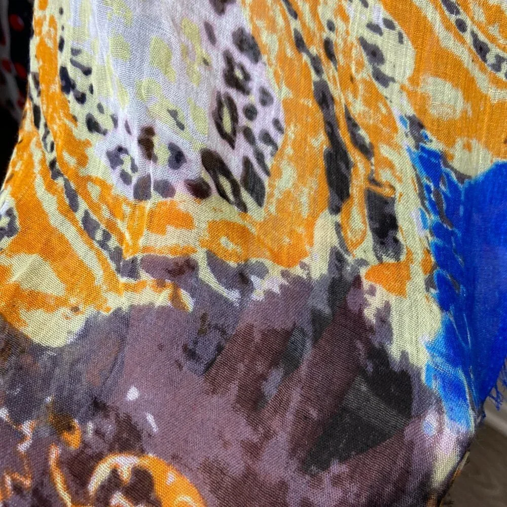 Large Scarf Multicolor  Size 26